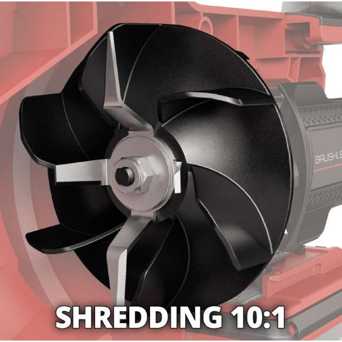 Einhell Пилосос садовий акум VENTURRO 36/240, 36В, PXC, 8000-15000 об/хв, 740 м3/год, 240 км/год, 45 л (3433640)