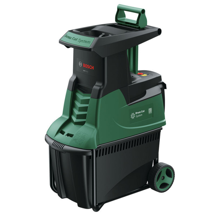 Подрібнювач садовий Bosch AXT 25 D 2500Вт 40мм 31.3кг фреза низькошумний (0600803103)