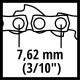 Einhell Ланцюг для пилки 15см 28T 1мм (4500174)