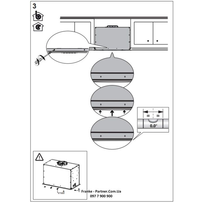 Franke Витяжкавбудовувана Box Flush EVO чорний (3050665365)
