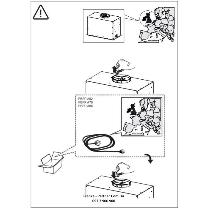 Franke Витяжка вбудовувана Box Flush EVO нерж (3050665361)