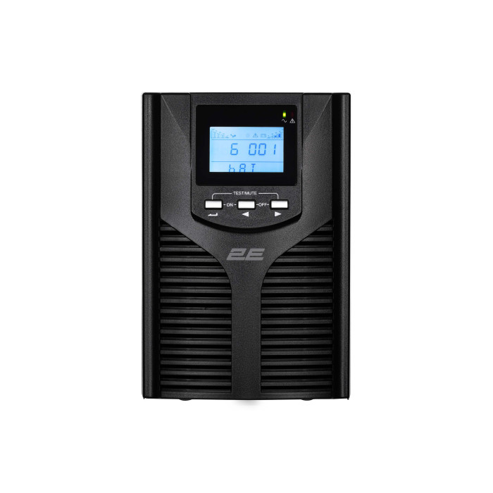 2E Джерело безперебійного живлення OD2000, 2000VA/1800W, LCD, USB, 3xSchuko (2E-OD2000)