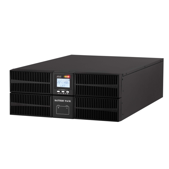 2E Джерело безперебійного живлення SD10000RT, 10kVA/10kW, RT4U, LCD, USB, Terminal in&out (2E-SD10000RT)