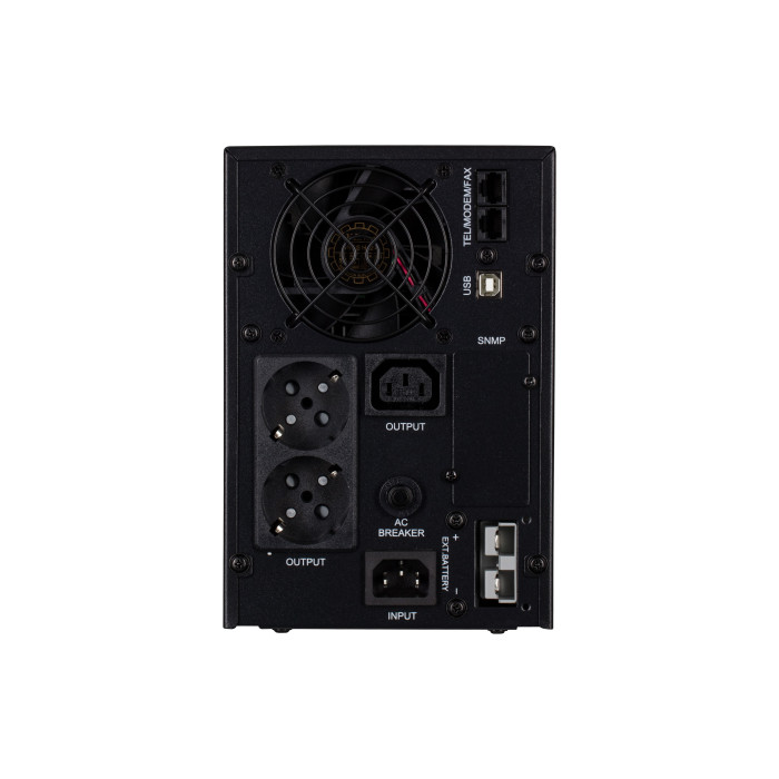 2E Джерело безперебійного живлення PS1000L, 1000VA/800W, на зовнішні АКБ 2*12В, 2xSchuko+1xC13 (2E-PS1000L)