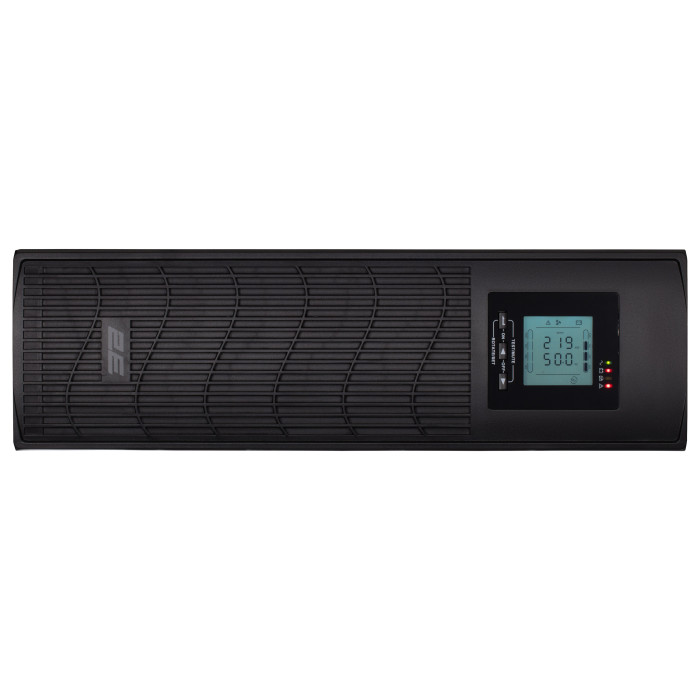 2E Джерело безперебійного живлення PS2000RT, 2000VA/1800W, RT3U, LCD, USB, 3xC13, 3xSchuko (2E-PS2000RT)