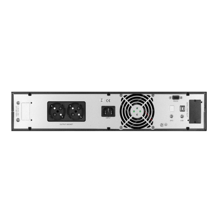 2E Джерело безперебійного живлення OD1000RT, 1000VA/900W, RT2U, LCD, USB, 3xSchuko (2E-OD1000RT)