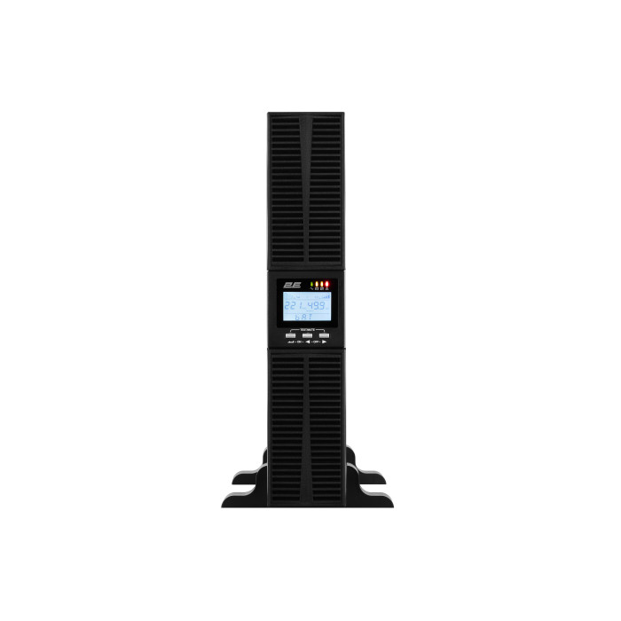 2E Джерело безперебійного живлення SD10000RTL, 10kVA/10kW, RT4U, LCD, USB, на зовнішні АКБ, Terminal in&out (2E-SD10000RTL)