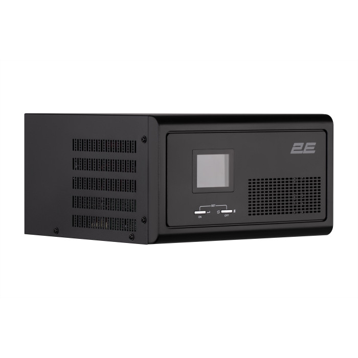 2E Інвертор 2E HI1600, 1600W, 24V - 230V, LCD, AVR, 2xSchuko + DC output (2E-HI1600)