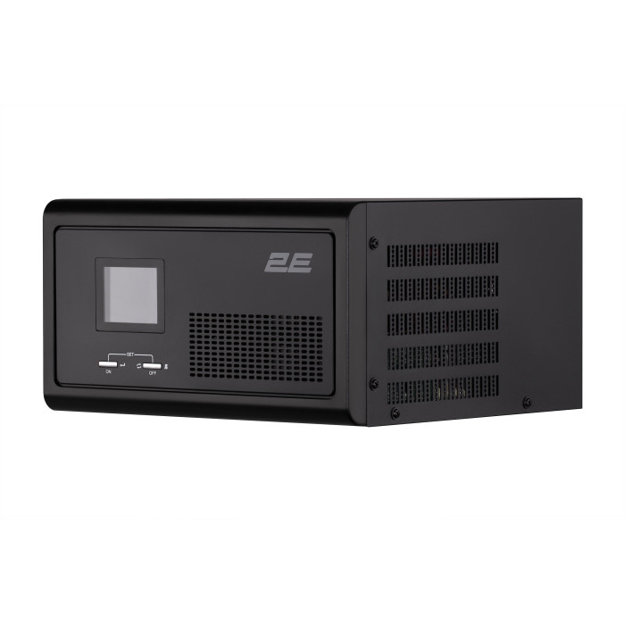 2E Інвертор 2E HI1600, 1600W, 24V - 230V, LCD, AVR, 2xSchuko + DC output (2E-HI1600)