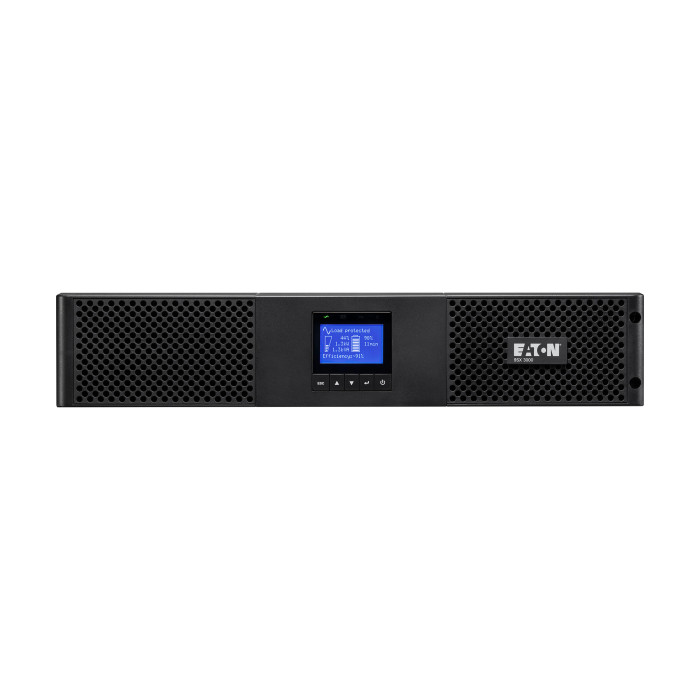 Eaton Джерело безперебійного живлення 9SX, 3000VA/2700W, RM 2U, LCD, USB, RS232, 8xC13, 1xC19 (9SX3000IR)