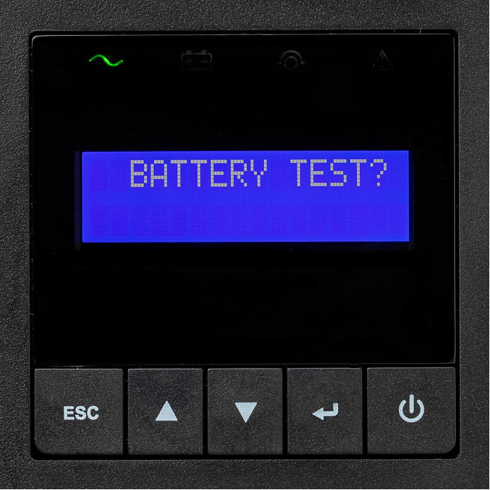 Eaton Джерело безперебійного живлення 9E, 1000VA/900W, RM 2U, LCD, USB, RS232, 4xC13 (9E1000IR)
