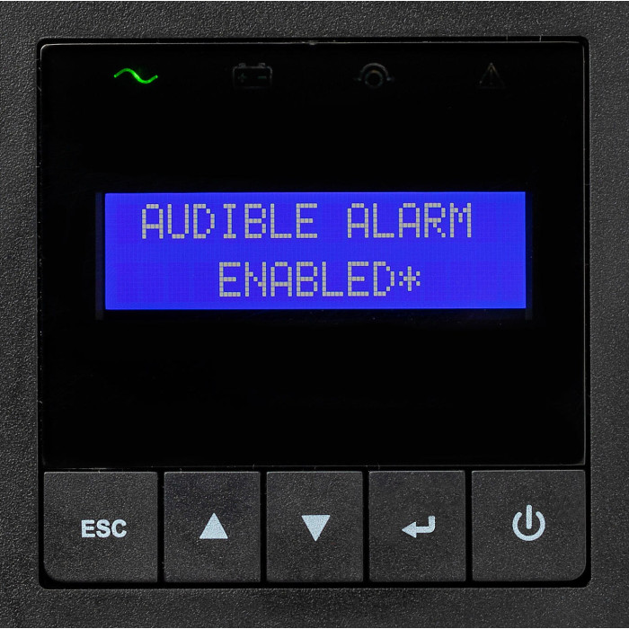 Eaton Джерело безперебійного живлення 9E, 1000VA/900W, RM 2U, LCD, USB, RS232, 4xC13 (9E1000IR)