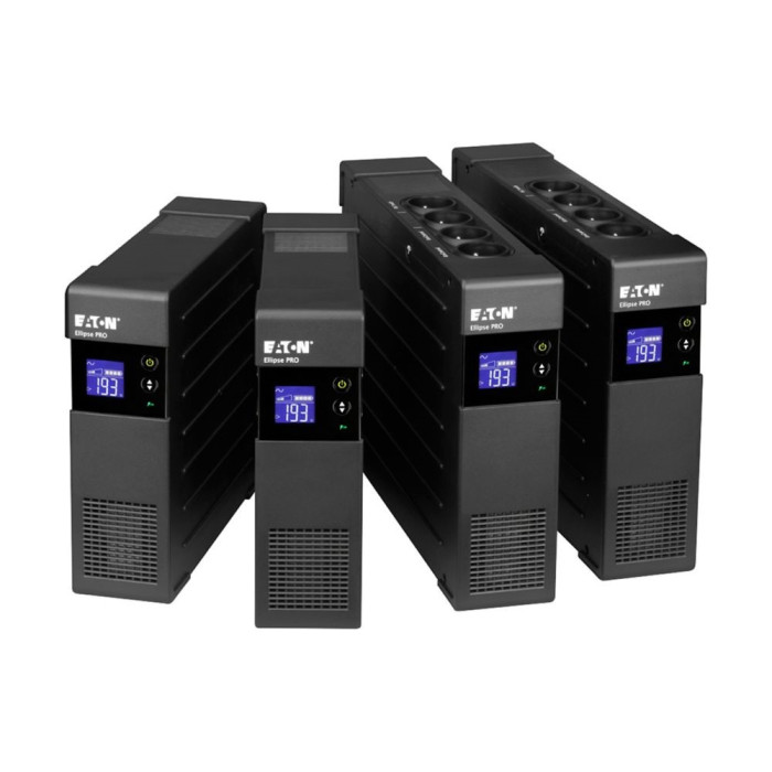 Eaton Джерело безперебійного живлення Ellipse PRO, 850VA/510W, LCD, USB, 4xSchuko (ELP850DIN)