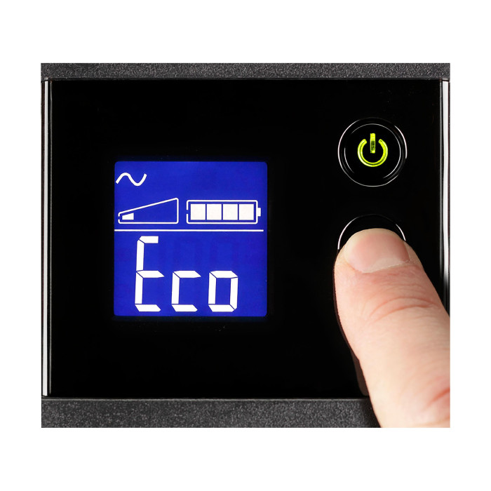 Eaton Джерело безперебійного живлення Ellipse PRO, 1600VA/1000W, LCD, USB, 8xSchuko (ELP1600DIN)