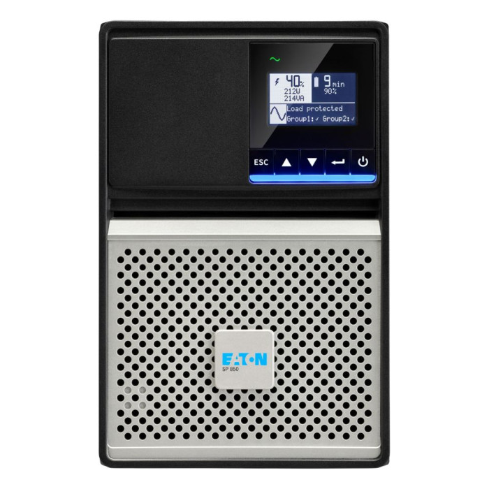 Eaton Джерело безперебійного живлення 5P G2, 850VA/680W, LCD, USB, RS232, 6xC13 (5P850IG2)