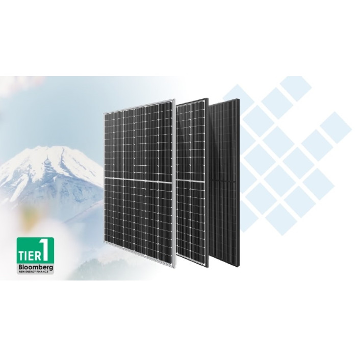 LEAPTON Фотоелектрична панель Solar LP182x182-M-60-NH-480W, Mono, MBB, Halfcell, Black frame (LP182M60-NH-480W/BF)