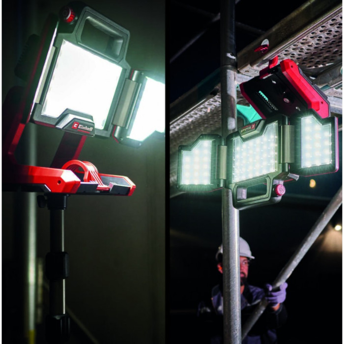 Ліхтар акумуляторний Einhell TP-CL 18/3000 Li Set - Solo, PXC, 18В, 60 LED, 200-3000лм, 5700К, 4.6кг (без АКБ і ЗП) (4514170)