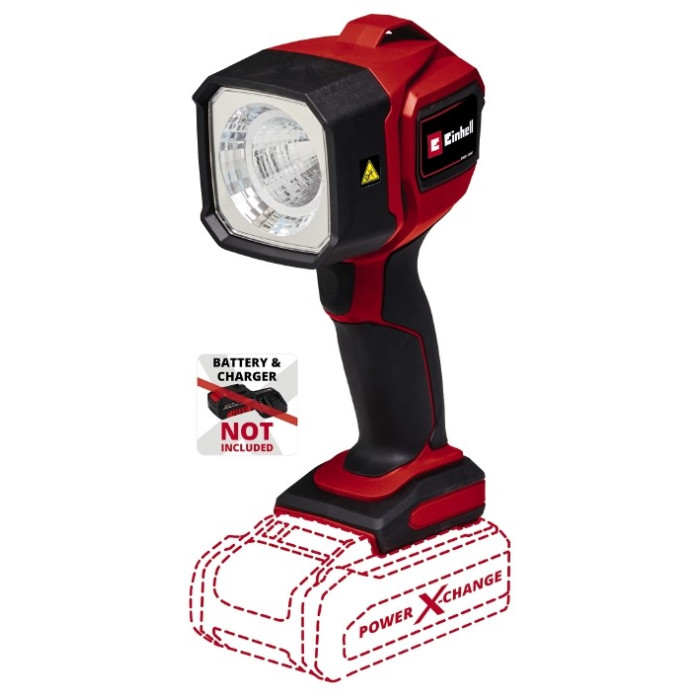Ліхтар акумуляторний Einhell TC-CL 18/350 Li - Solo, PXC, 18В, 1 LED, 350лм, 7000К, 0.48кг (без АКБ і ЗП) (4514175)