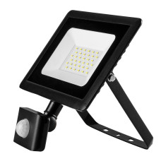 Neo Tools Прожектор, 2400 люмен, 30Вт, 220, SMD LED, датчик руху, кабель 0.15 м без вилки, алюміній, IP65 (99-049)