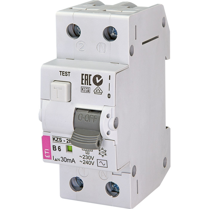 ETI KZS-2M B 6/0,03 тип AC (10kA) (2173101)