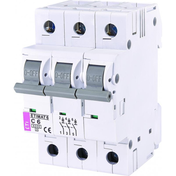 ETI ETIMAT 6 3p C 6А (6 kA) (2145512)