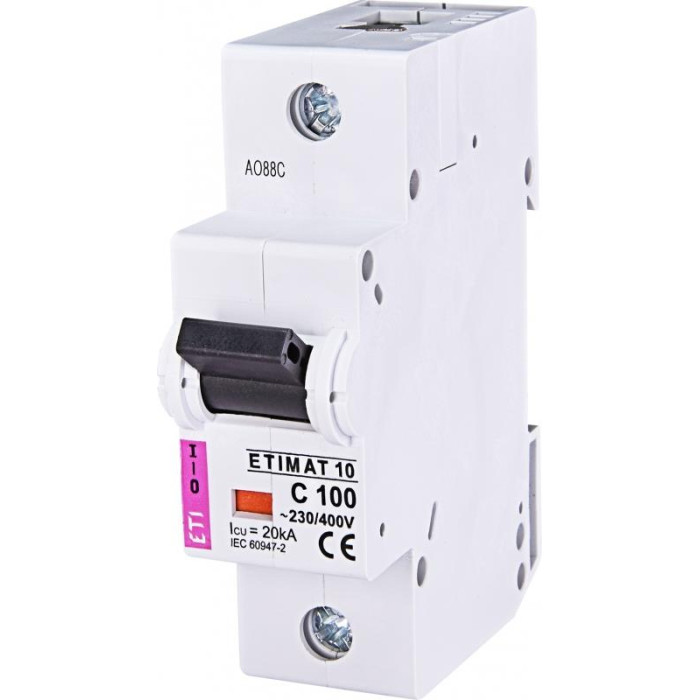 ETI ETIMAT 10 1p C [ETIMAT 10 1p C 100А (20 kA)] (2131732)