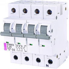 ETI ETIMAT 6 3p+N C 25А (6 kA) (2146518)