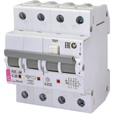 ETI KZS-4M 3p+N C 25/0,03 тип AC (6kA) (2174026)