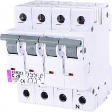 ETI ETIMAT 6 3p+N C 20А (6 kA) (2146517)