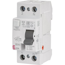 ETI Реле диференційне (ПЗВ) 4р EFI-P4 25/0,3 тип AC (10kA) (2061231)