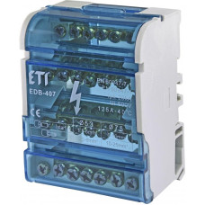 ETI Блок розподільчий EDB-407 4p, 3L+PE/N, 125A (1102303)