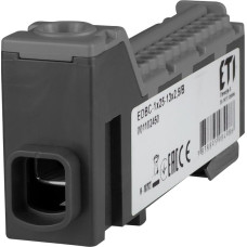 ETI Блок розподільчий EDBC-1x25-13x2,5/B 63A, 1000V AC/1500V DC (1102450)