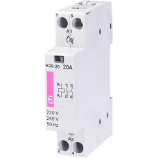 ETI Контактор R 20-20 230V AC 20A (AC1) (2461210)