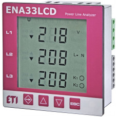 ETI Трифазний аналізатор мережі 4656910ENA33LCD (4656910)