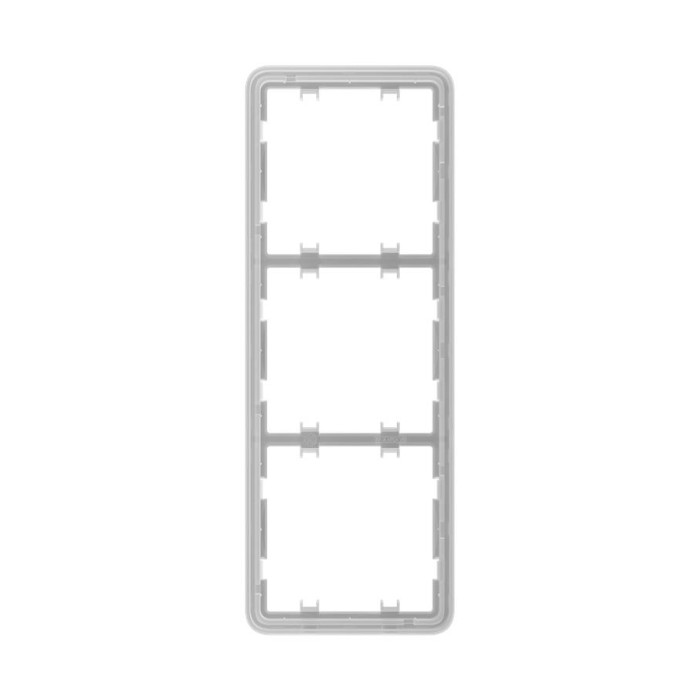 Ajax Рамка для вимикача на 3 секції Frame 3 seats for LightSwitch Vertical (000046132)