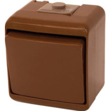 ETI 2-клавишный (коричневый) (IP44) VHE-2-KR (4668041)