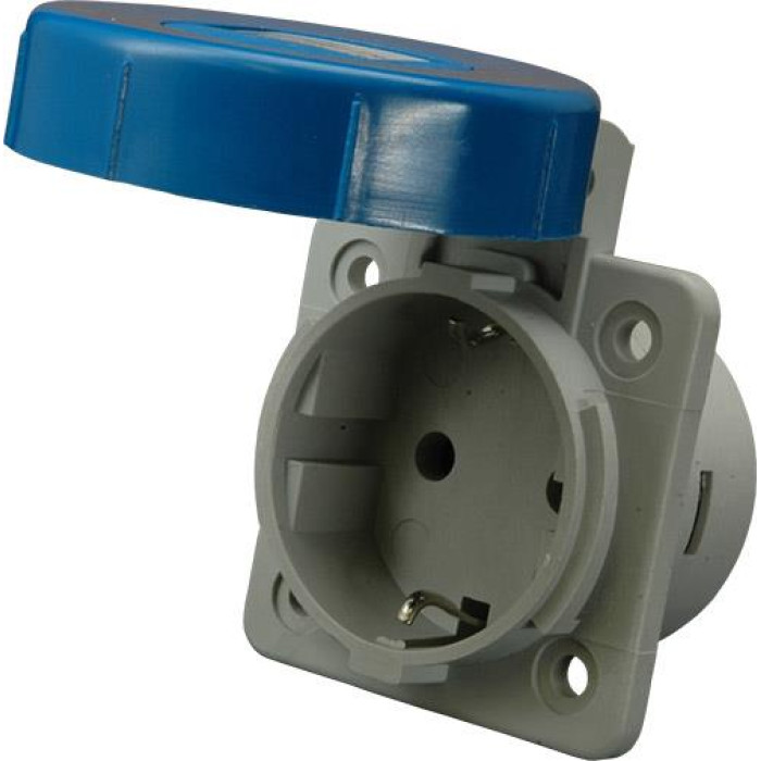 ETI Розетка встраиваемая EEH-16S IP67 (16A, 250V, Schuko) (4482126)