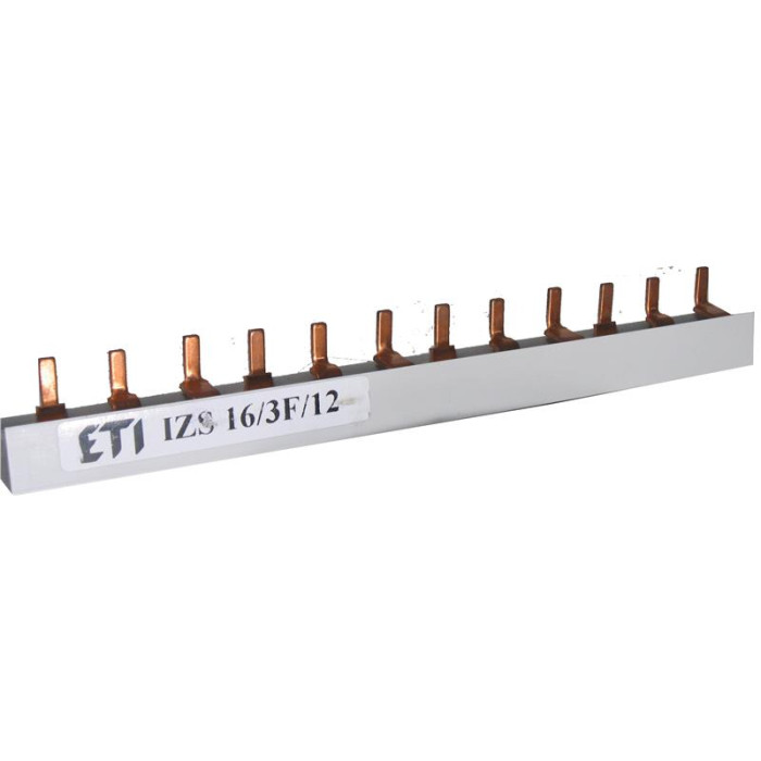 ETI IZS 10/1F/54 (63А, 1фаз, 12 мод, штырьковая, 0.21м) (2921100)