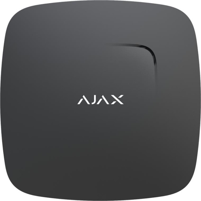 Ajax Бездротовий датчик диму FireProtect, Jeweller, 3V CR2, 85 дБ, чорний (000001137)