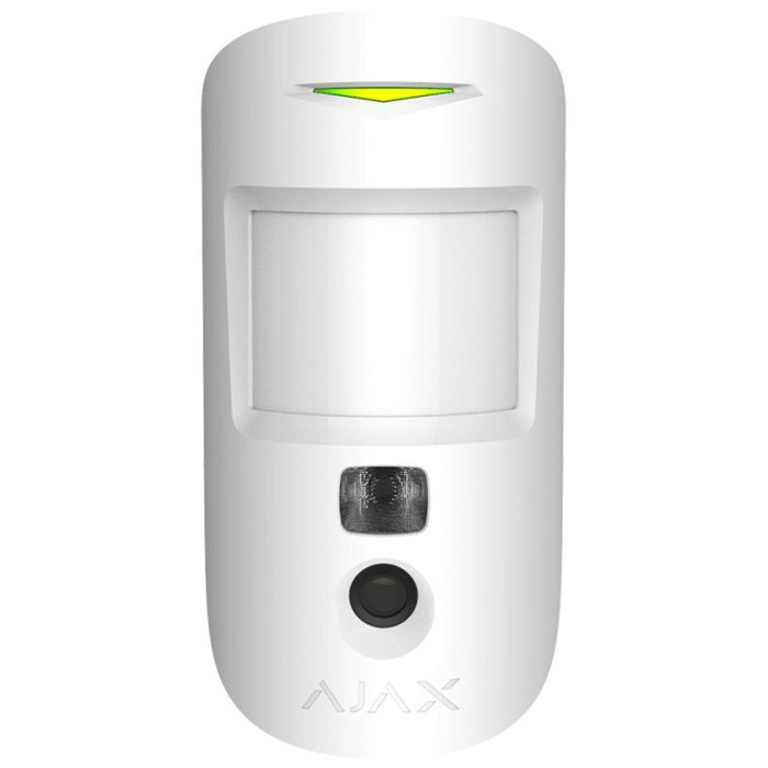 Ajax Датчик руху з камерою MotionCam, PhOD,Бездротовий, Jeweller, Білий (000027929)