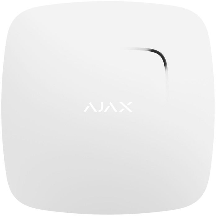 Ajax Датчик диму і чадного газу FireProtect Plus, Jeweler, бездротовий, білий (000005637)