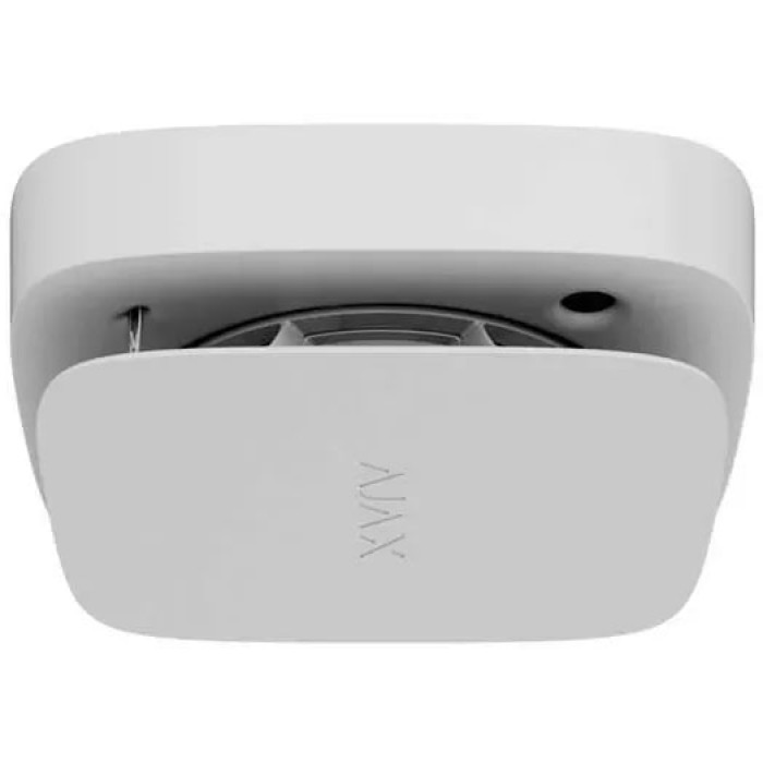 Ajax Датчик диму, температури та чадного газу FireProtect 2 RB Heat Smoke CO Jeweler, змінна батарея, бездротовий, білий (000029696)
