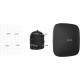 Ajax Інтелектуальна охоронна централь Hub 2 Plus, gsm, ethernet, wi-fi, jeweller, бездротова, чорний (000018790)