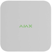 Ajax Мережевий відеореєстратор NVR, 16 каналів, jeweller, білий (000034518)