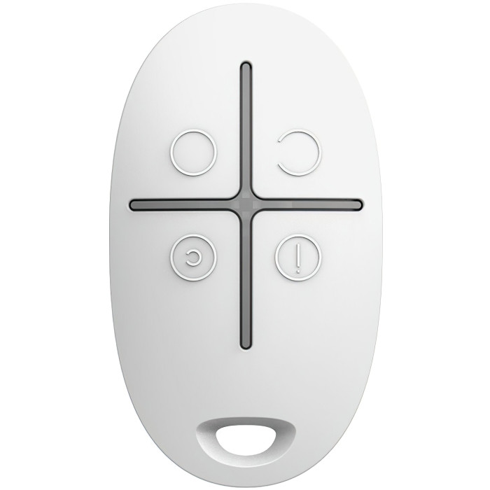 Ajax Комплект охоронної сигналізації StarterKit, hub, motionprotect, doorprotect, spacecontrol, jeweller, бездротовий, білий (000001144)