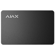 Ajax Безконтактна картка Pass чорна, 10шт (000022787)