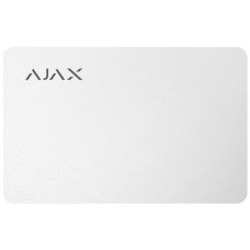 Ajax Безконтактна картка Pass біла, 3шт (000022786)