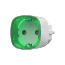 Ajax Розумна розетка з лічильником енергоспоживання Socket біла, Jeweller, 230V, 11А, 2.5 кВт (000012320)