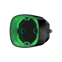 Ajax Розумна розетка з лічильником енергоспоживання Socket чорна, Jeweller, 230V, 11А, 2.5 кВт (000012339)