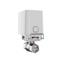 Ajax Розумний кульовий кран WaterStop 1" Jeweler, бездротовий, білий (000029714)
